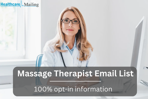 Massage Therapist Email List | 100% Privacy Compliant Data